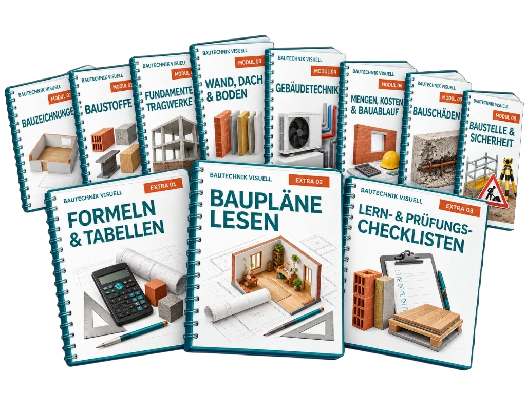 Bautechnik Visuell: Alle 8 Module und 3 Extras im Komplettpaket